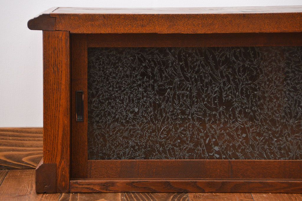 アンティーク家具　大正ロマン　お洒落なローボード