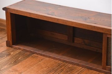 アンティーク家具　大正ロマン　お洒落なローボード