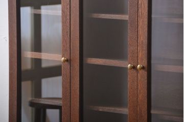 アンティーク家具　アンティーク　お洒落な壁掛けキャビネット