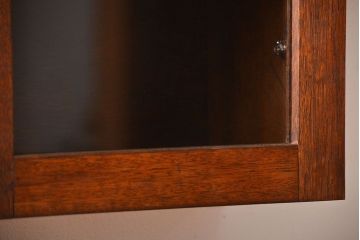 アンティーク家具　アンティーク　お洒落な壁掛けキャビネット