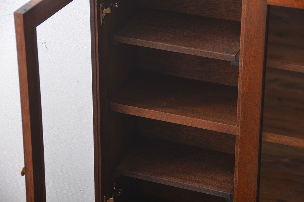 アンティーク家具　アンティーク　お洒落な壁掛けキャビネット