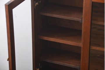 アンティーク家具　アンティーク　お洒落な壁掛けキャビネット