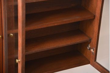 アンティーク家具　アンティーク　お洒落な壁掛けキャビネット