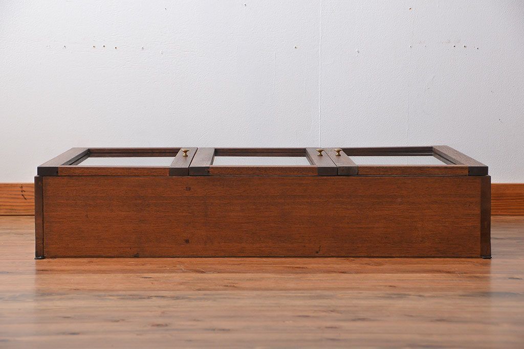 アンティーク家具　アンティーク　お洒落な壁掛けキャビネット