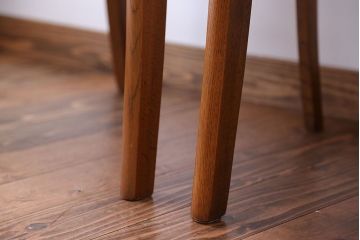 中古　浜本工芸　ナラ材のアームチェア2脚セット