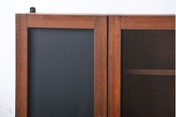 アンティーク家具　黒板付き!お洒落な壁掛けキャビネット