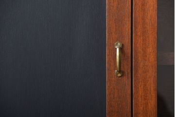 アンティーク家具　黒板付き!お洒落な壁掛けキャビネット