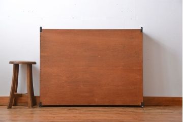 アンティーク家具　黒板付き!お洒落な壁掛けキャビネット