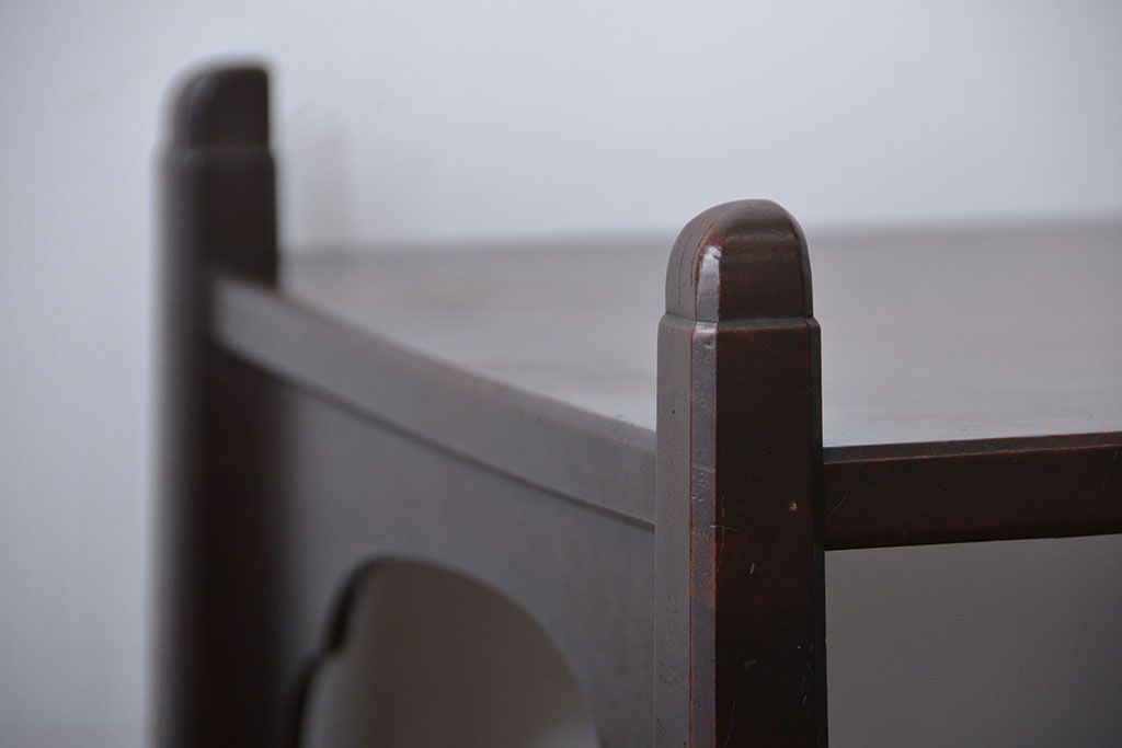 アンティーク家具　古民具・骨董　作り込みの素晴らしい飾り棚