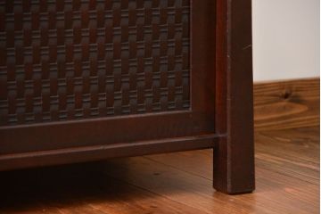 アンティーク家具　古民具・骨董　作り込みの素晴らしい飾り棚