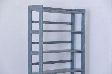 アンティーク家具　アンティークペイント　シャビーな本棚