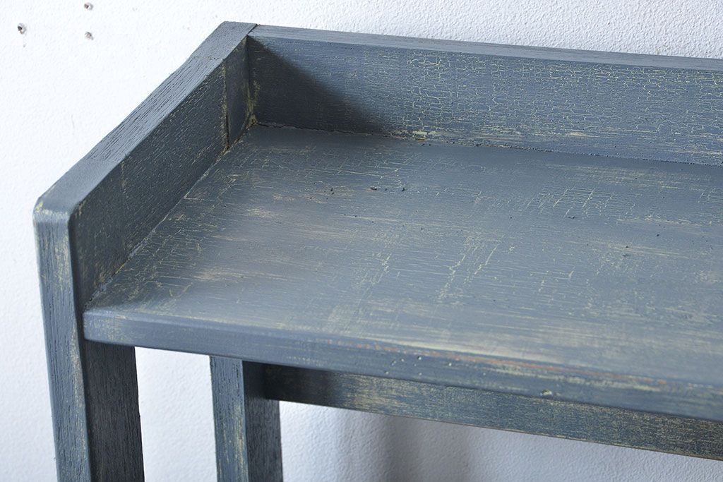 アンティーク家具　アンティークペイント　シャビーな本棚