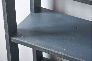 アンティーク家具　アンティークペイント　シャビーな本棚