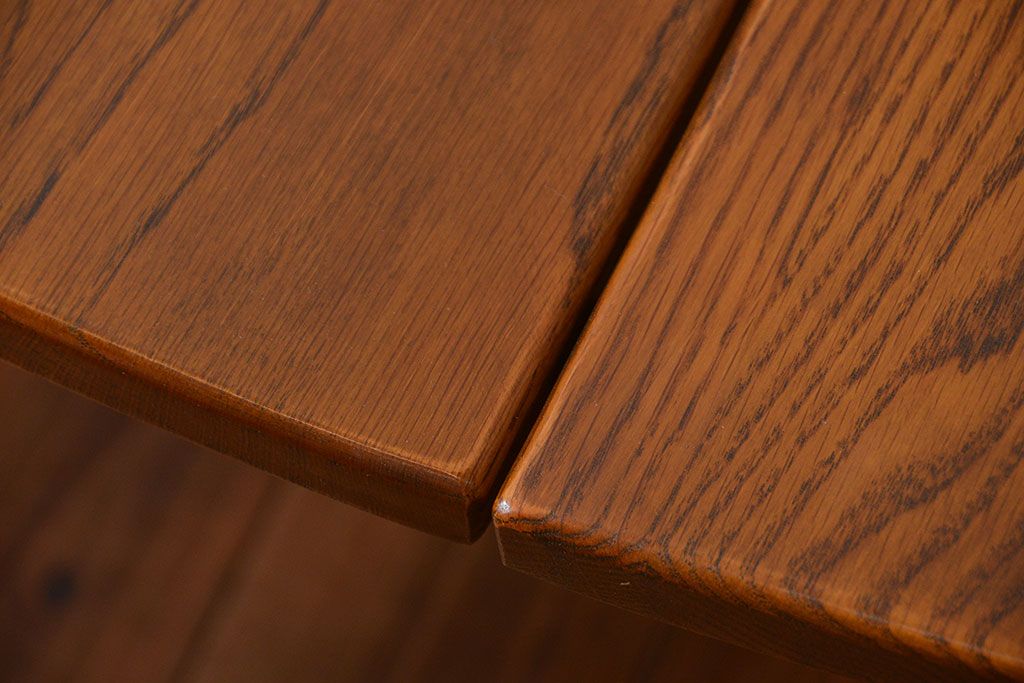 中古　浜本工芸　ナラ材のダイニングチェア2脚セット(1)