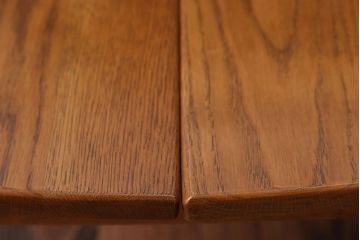 中古　浜本工芸　ナラ材のダイニングチェア2脚セット(2)