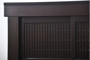 アンティーク家具　古民具・骨董　脚付き!水屋箪笥サイドボード(1)