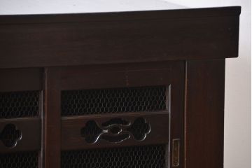 アンティーク家具　古民具・骨董　脚付き!水屋箪笥サイドボード(1)