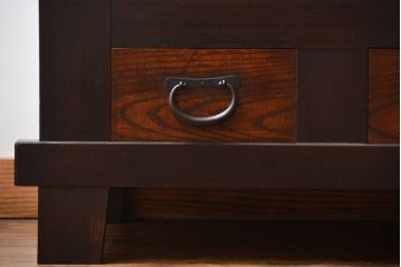 アンティーク家具　古民具・骨董　脚付き!水屋箪笥サイドボード(1)