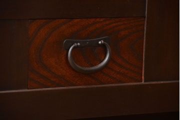 アンティーク家具　古民具・骨董　脚付き!水屋箪笥サイドボード(1)