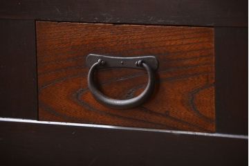 アンティーク家具　古民具・骨董　脚付き!水屋箪笥サイドボード(1)