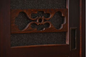 アンティーク家具　古民具・骨董　脚付き水屋箪笥サイドボード(2)