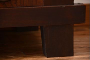 アンティーク家具　古民具・骨董　脚付き水屋箪笥サイドボード(2)