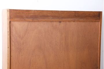 レトロ家具　昭和レトロ　背の高いすっきりとした本棚