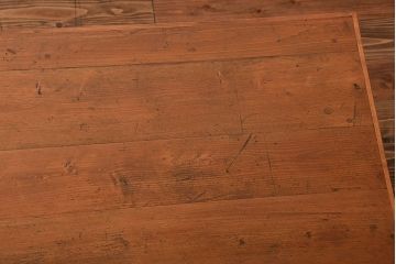 アンティーク家具　両面引き出し付き!ペイントダイニングテーブル