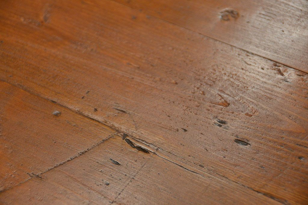 アンティーク家具　両面引き出し付き!ペイントダイニングテーブル