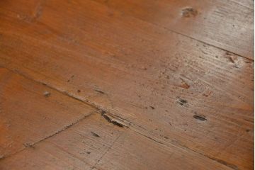 アンティーク家具　両面引き出し付き!ペイントダイニングテーブル