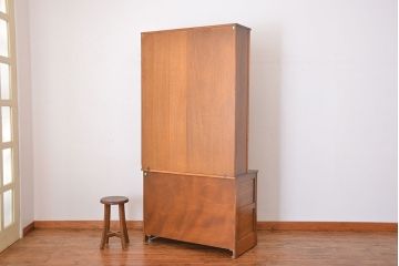 アンティーク家具　イギリスアンティーク　アーコールのカップボード