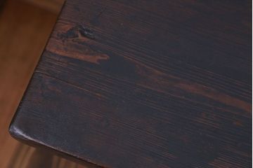 アンティーク家具　アンティーク　古い木でできた味のあるベンチ