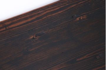 アンティーク家具　アンティーク　古い木でできた味のあるベンチ