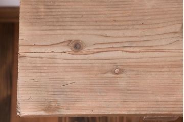 アンティーク家具　アンティーク　優しい木味のベンチ