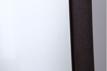 アンティーク雑貨　アンティーク　木味が素敵な縦型鏡