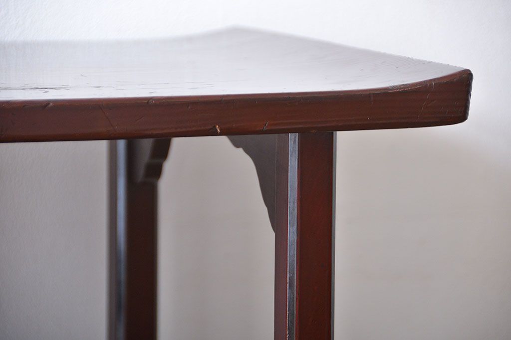 アンティーク家具　古民具・骨董　透かし彫りが美しい飾り棚