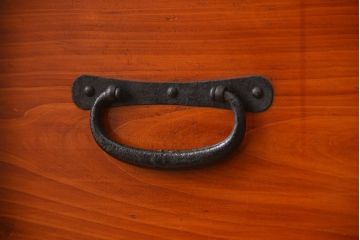 アンティーク家具　古民具・骨董　前面欅材!観音開き時代箪笥