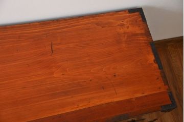 アンティーク家具　古民具・骨董　前面欅材!観音開き時代箪笥