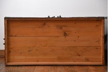 アンティーク家具　古民具・骨董　前面欅材!観音開き時代箪笥