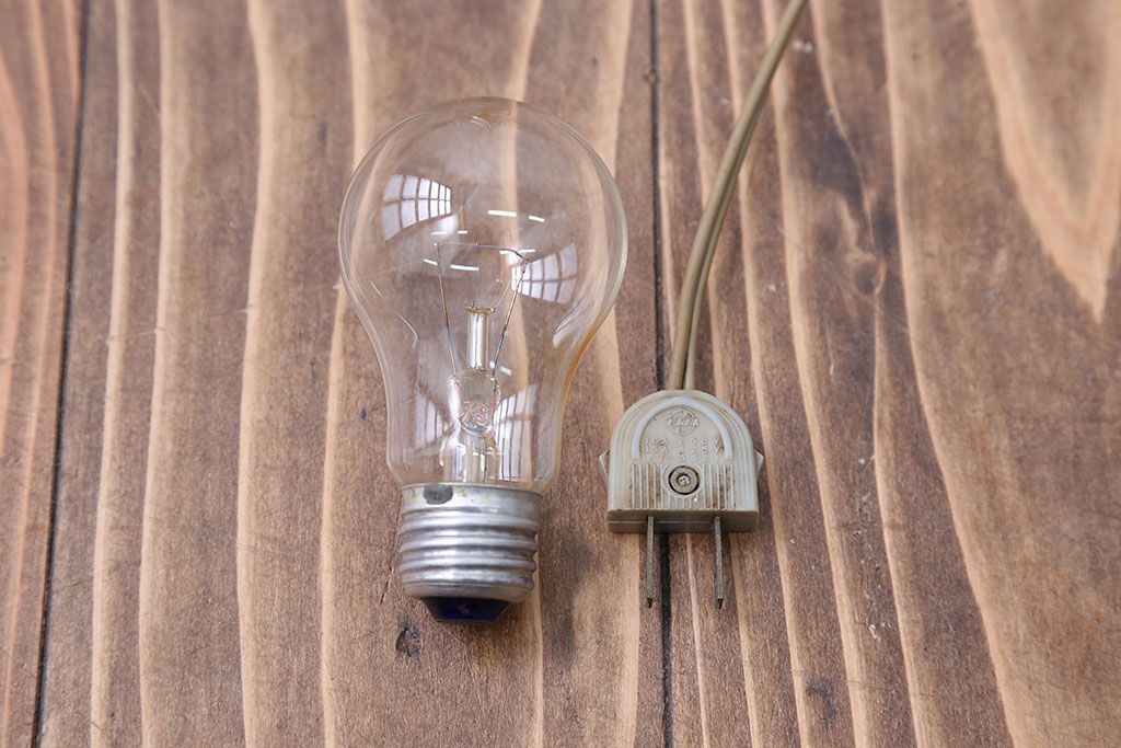 昭和レトロ　サビが味のあるフロアスタンド