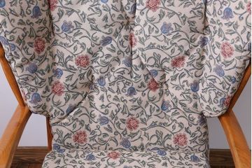 中古　フランス製　1人掛けソファ(シングルソファ)(1)