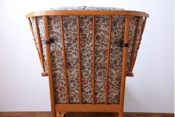 中古　フランス製　1人掛けソファ(シングルソファ)(1)