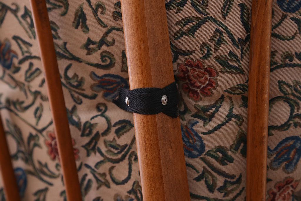 中古　フランス製　1人掛けソファ(シングルソファ)(1)