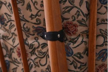 中古　フランス製　1人掛けソファ(シングルソファ)(1)