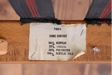 中古　フランス製　1人掛けソファ(シングルソファ)(1)