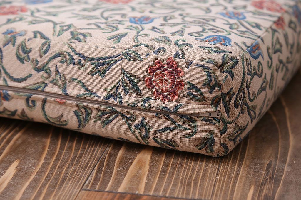 中古　フランス製　1人掛けソファ(シングルソファ)(1)