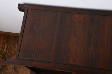 アンティーク家具　古民具・骨董　4尺水屋箪笥サイドボード
