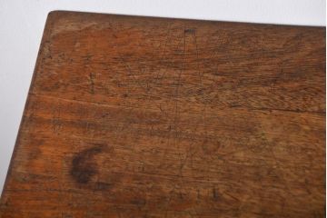 アンティーク家具　イギリスアンティーク　古い学校の作業台(5)