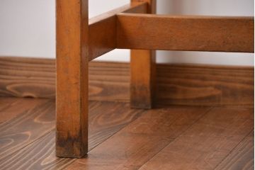 アンティーク家具　イギリスアンティーク　古い学校の作業台(5)