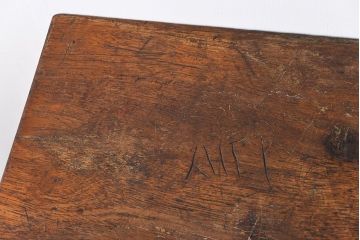 アンティーク家具　イギリスアンティーク　古い学校の作業台(6)